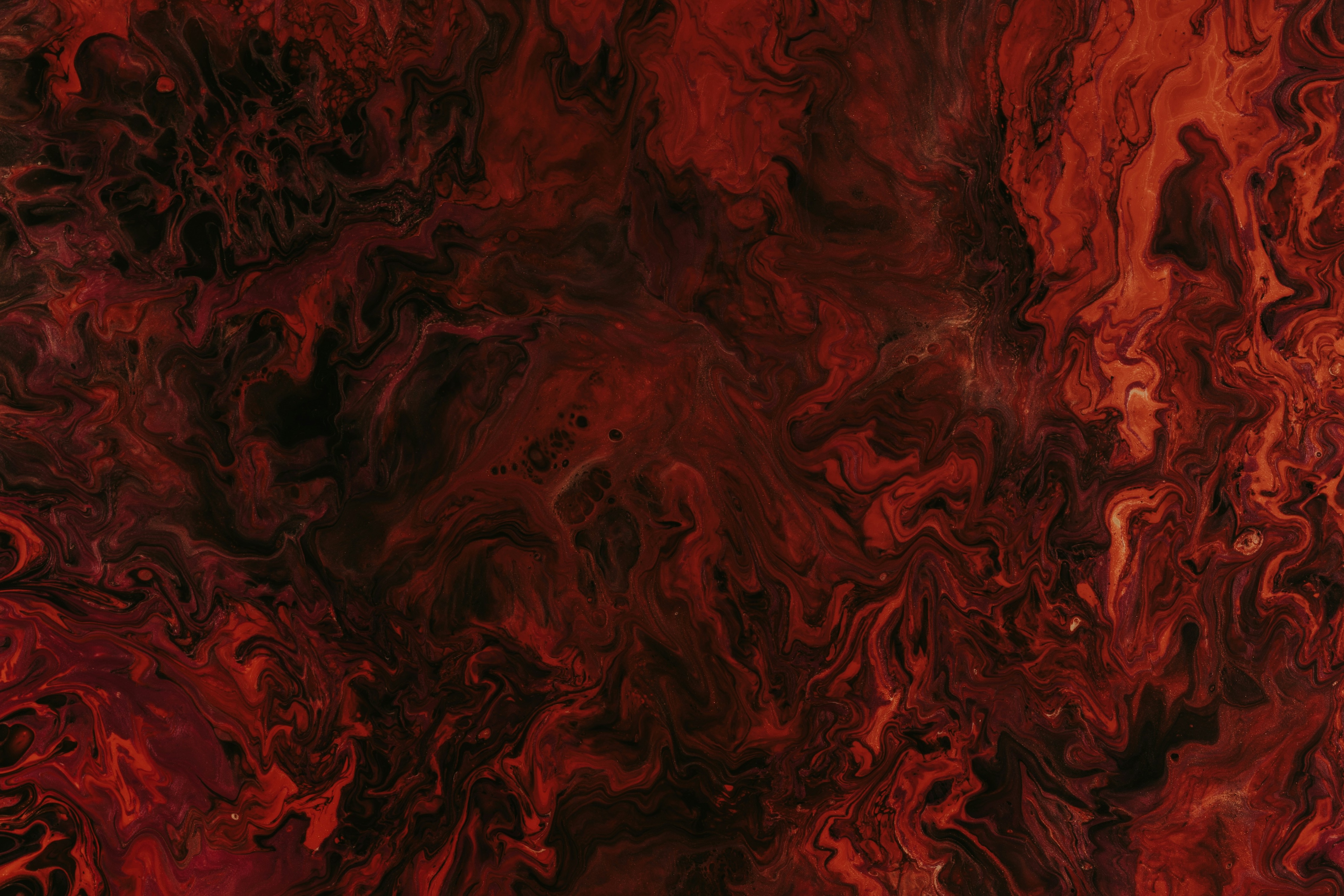 red wavy background