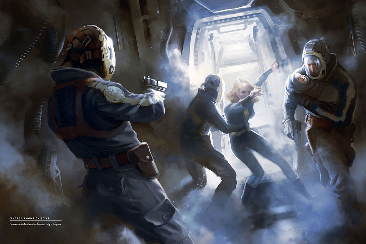 concept art for the game Fallout