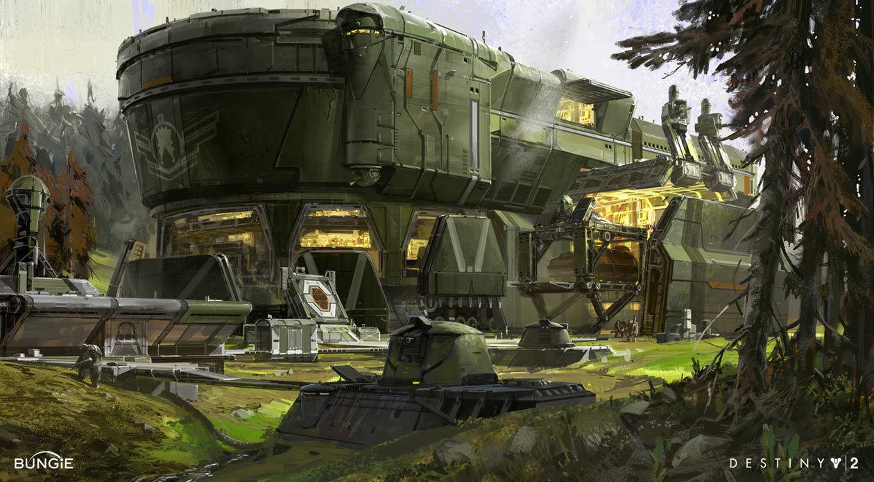 concept art for Destiny