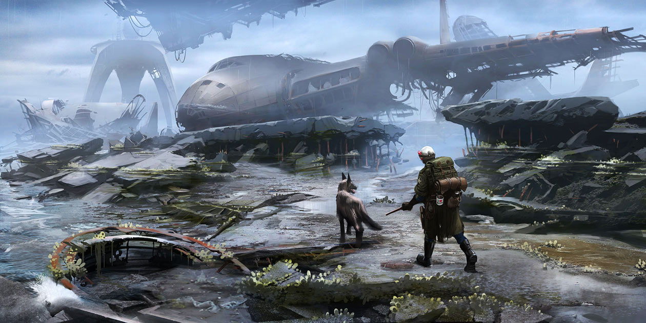 concept art for the game Fallout