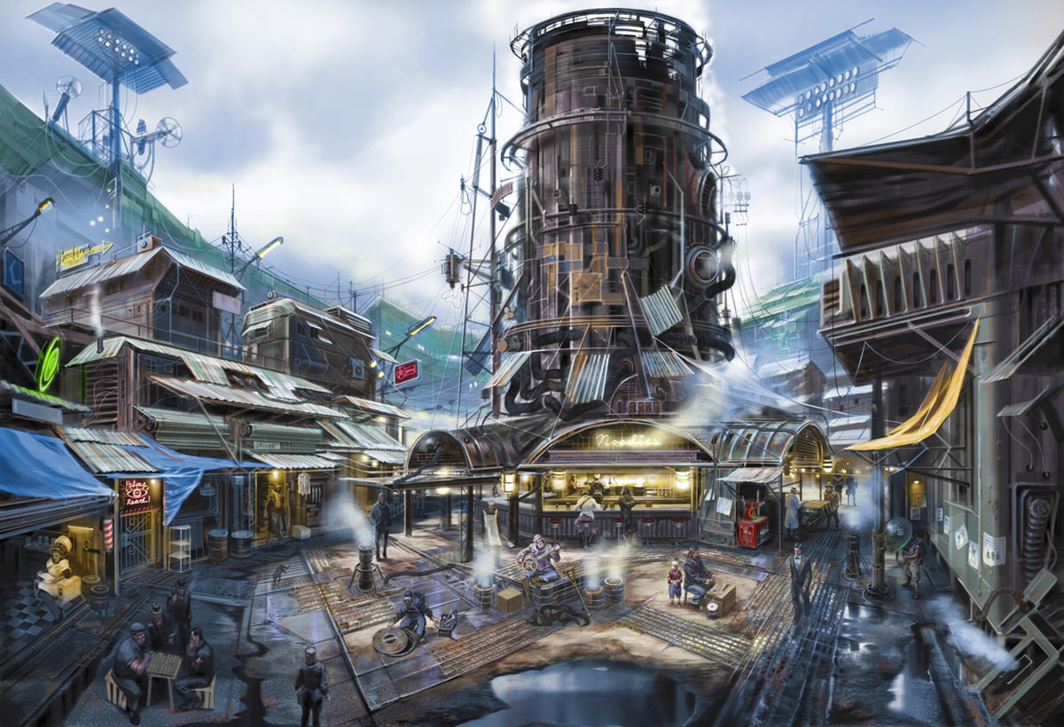 concept art for Fallout