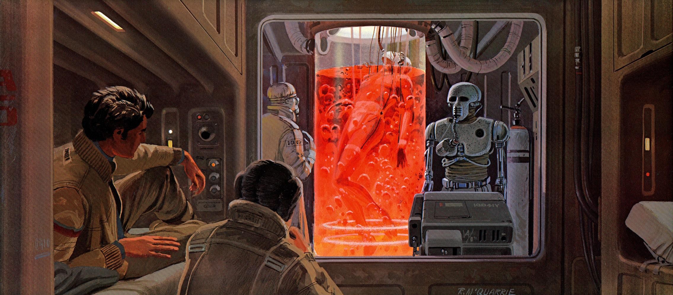 concept art for the movie Star Wars
