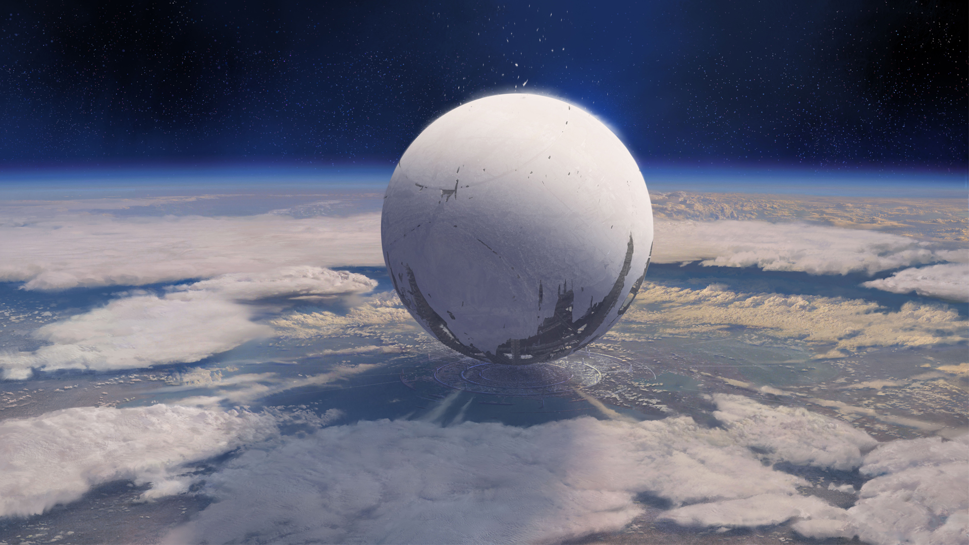 concept art of the game Destiny