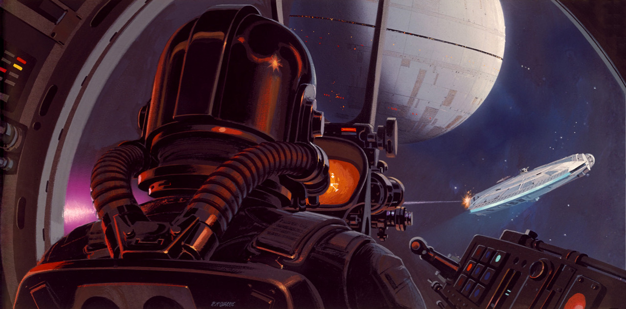 concept art for the movie Star Wars