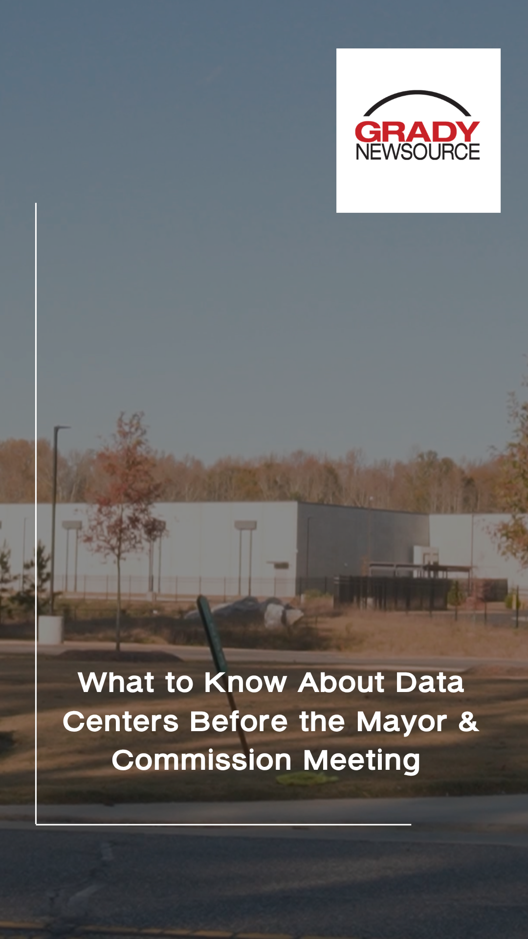 What to Know About Data Centers Before the Mayor & Commission Meeting